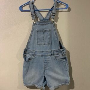 Light Blue Denim Overalls